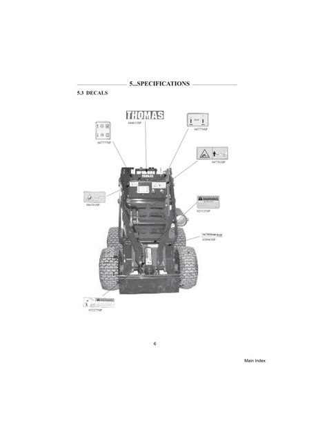 thomas skid steer parts online